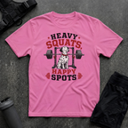 HEAVY SQUATS HAPPY SPOTS T-SHIRT