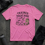TRAINED FOR TREAT RUNS T-SHIRT
