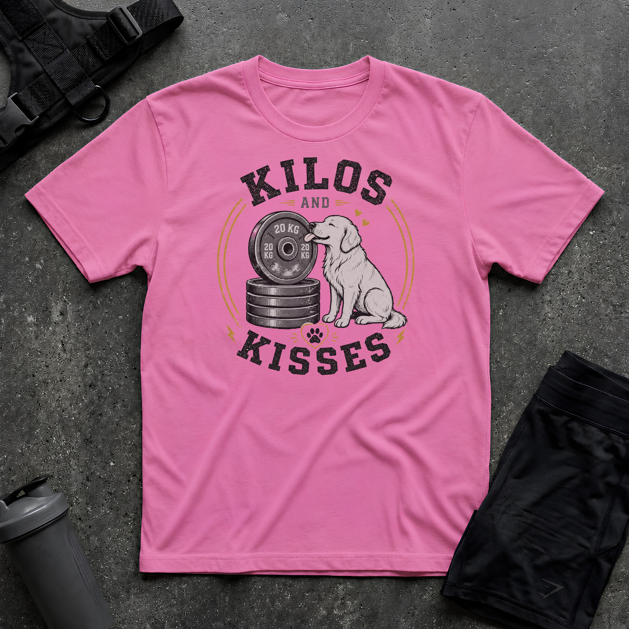 KILOS AND KISSES T-SHIRT