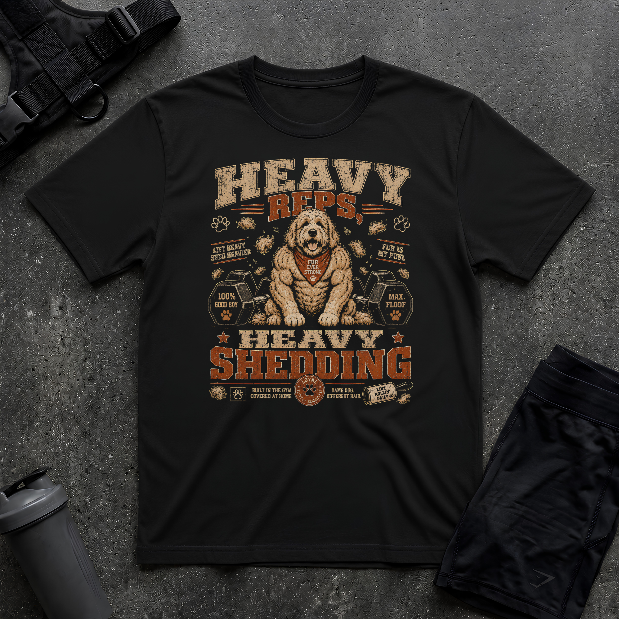 HEAVY REPS HEAVY SHEDDING T-SHIRT