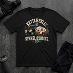 KETTLEBELLS & KENNEL CUDDLES T-SHIRT
