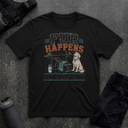 FUR HAPPENS BETWEEN SETS T-SHIRT