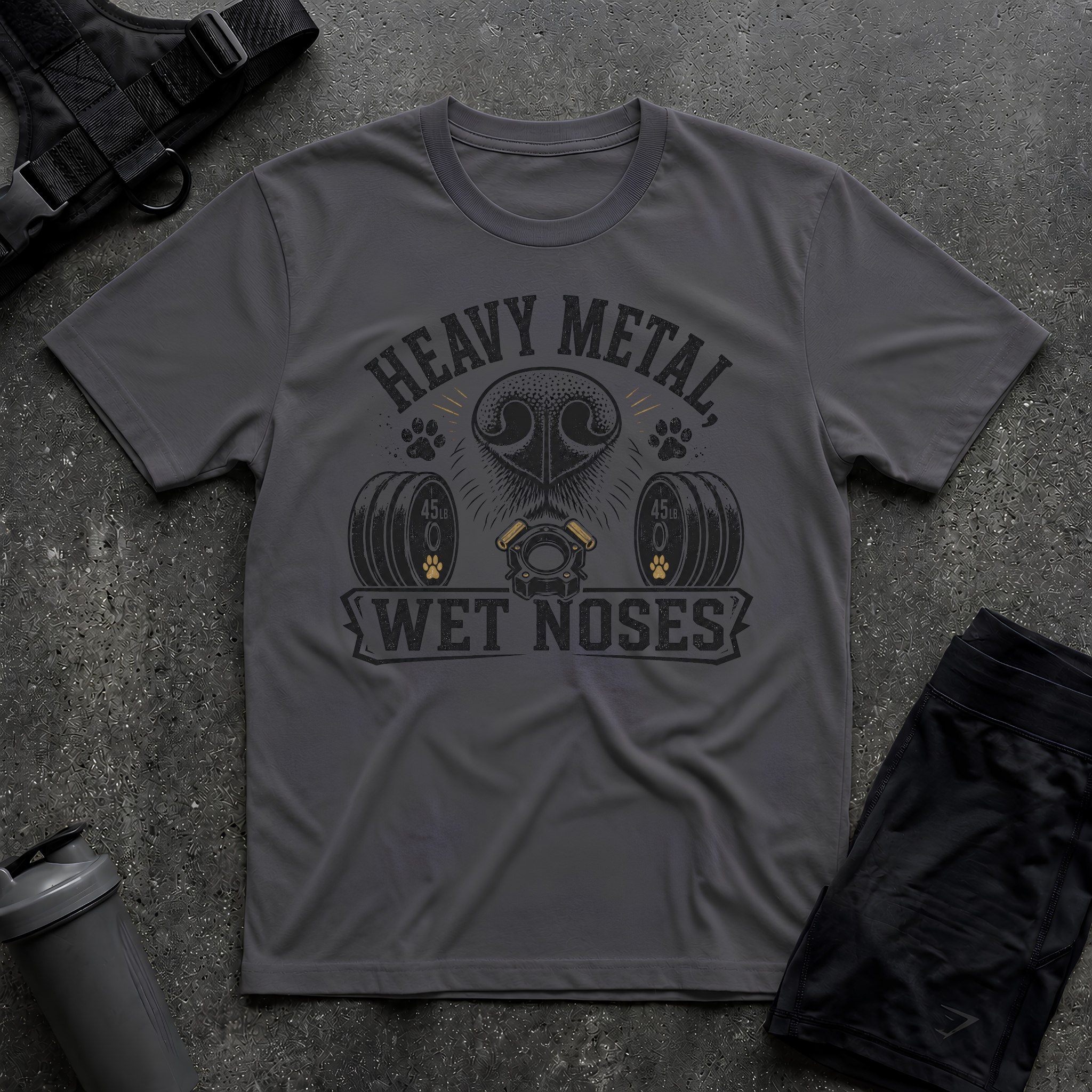 HEAVY METAL WET NOSES 2 T-SHIRT