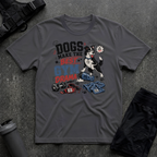 DOGS MAKE THE BEST GYM DRAMA T-SHIRT
