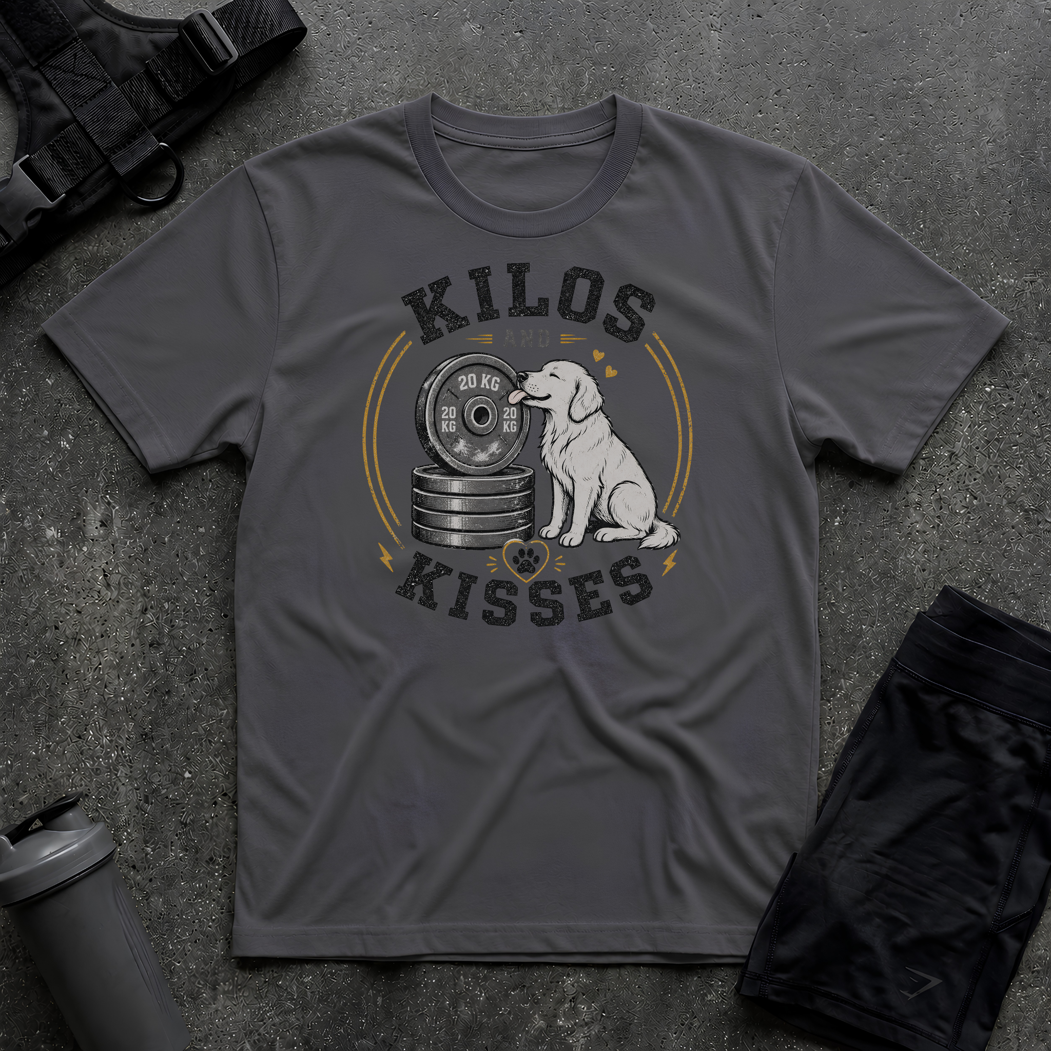 KILOS AND KISSES T-SHIRT