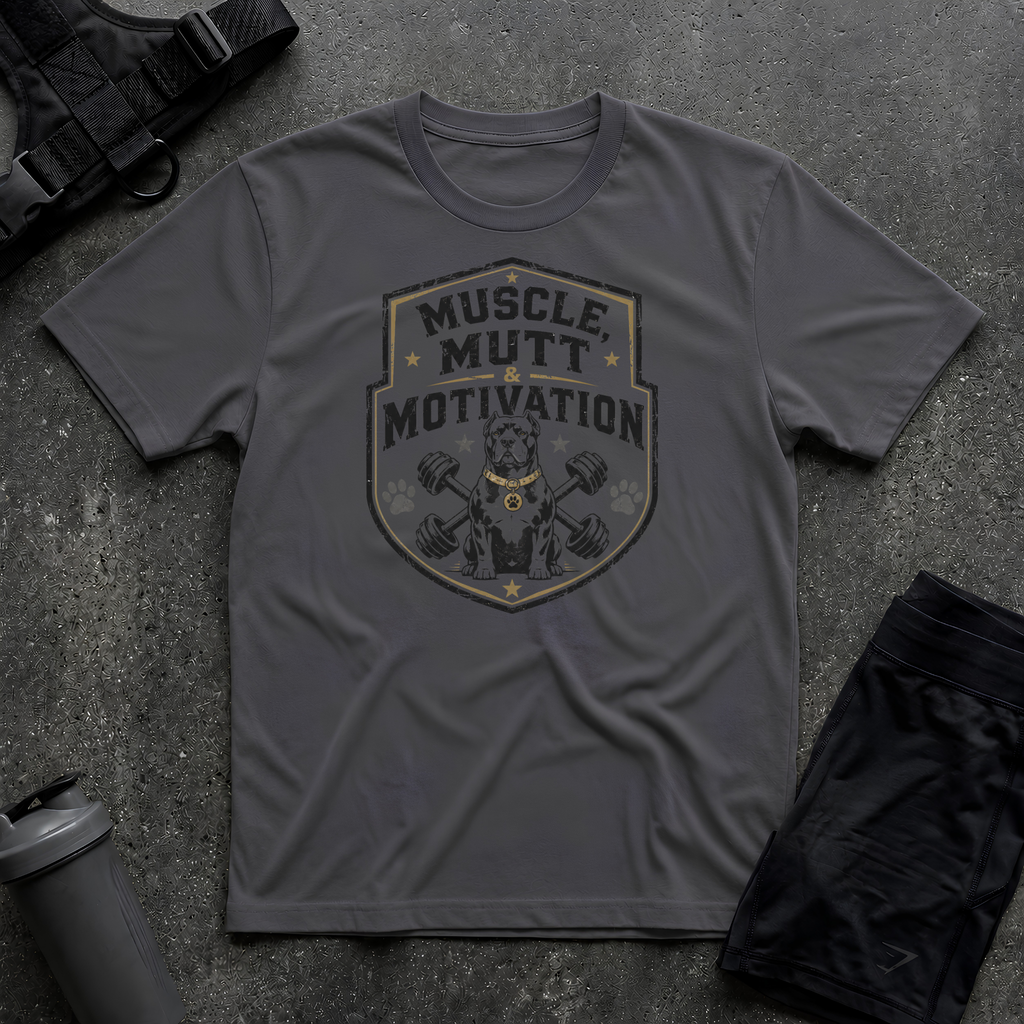 MUSCLE MUTT MOTIVATION T-SHIRT
