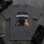 DOG HAIR IS A PERFORMANCE FABRIC T-SHIRT