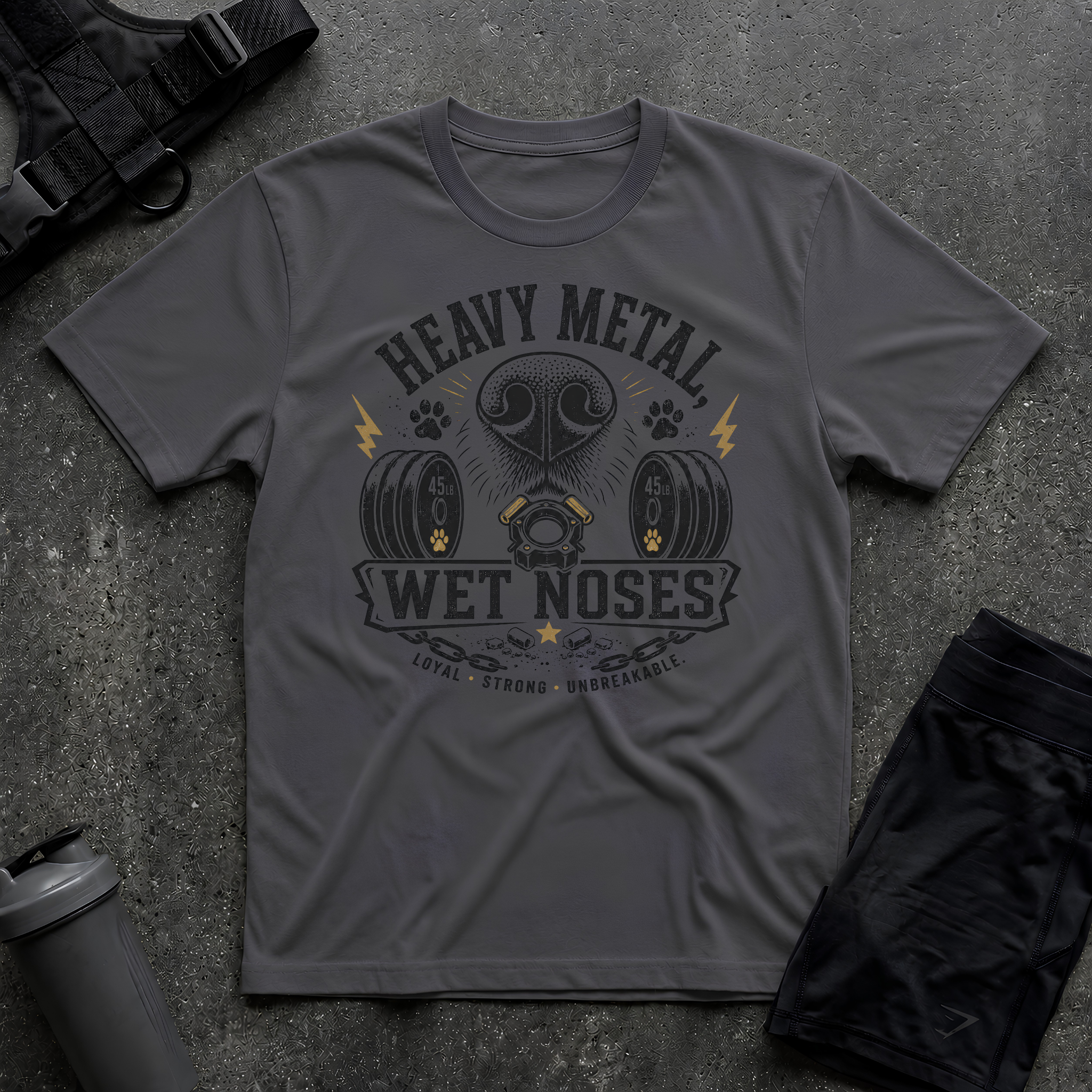 HEAVY METAL WET NOSES T-SHIRT