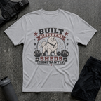 BUILT DIFFERENT SHEDS CONSTANTLY T-SHIRT