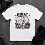 BUILT DIFFERENT SHEDS CONSTANTLY T-SHIRT