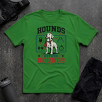 HOUNDS BEFORE ROUNDS 2 T-SHIRT