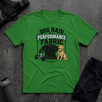 DOG HAIR IS A PERFORMANCE FABRIC T-SHIRT