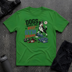 DOGS MAKE THE BEST GYM DRAMA T-SHIRT