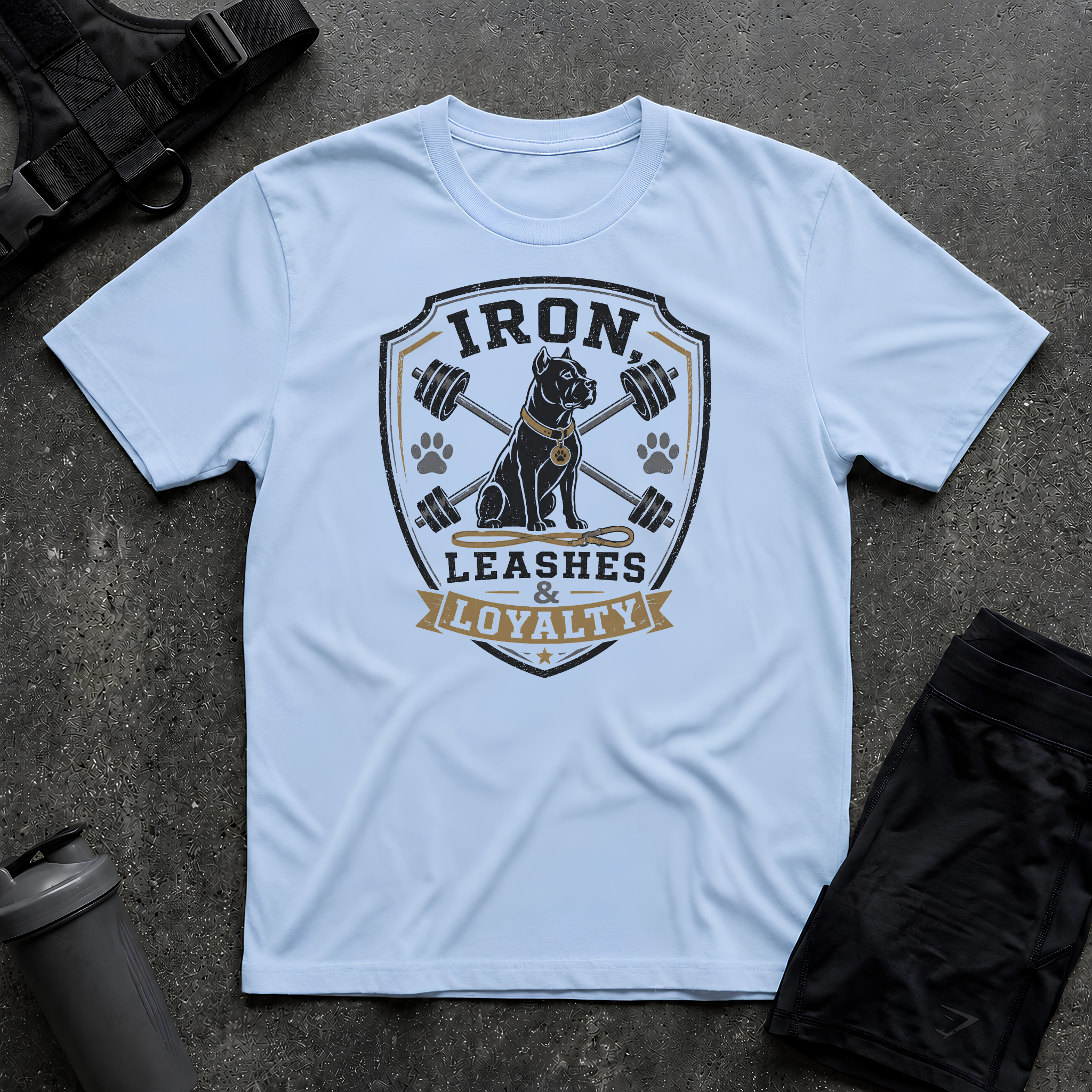 IRON LEASHES & LOYALTY T-SHIRT