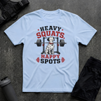 HEAVY SQUATS HAPPY SPOTS T-SHIRT