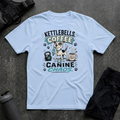 KETTLEBELLS COFFEE & CANINE CHAOS T-SHIRT