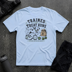 TRAINED FOR TREAT RUNS T-SHIRT