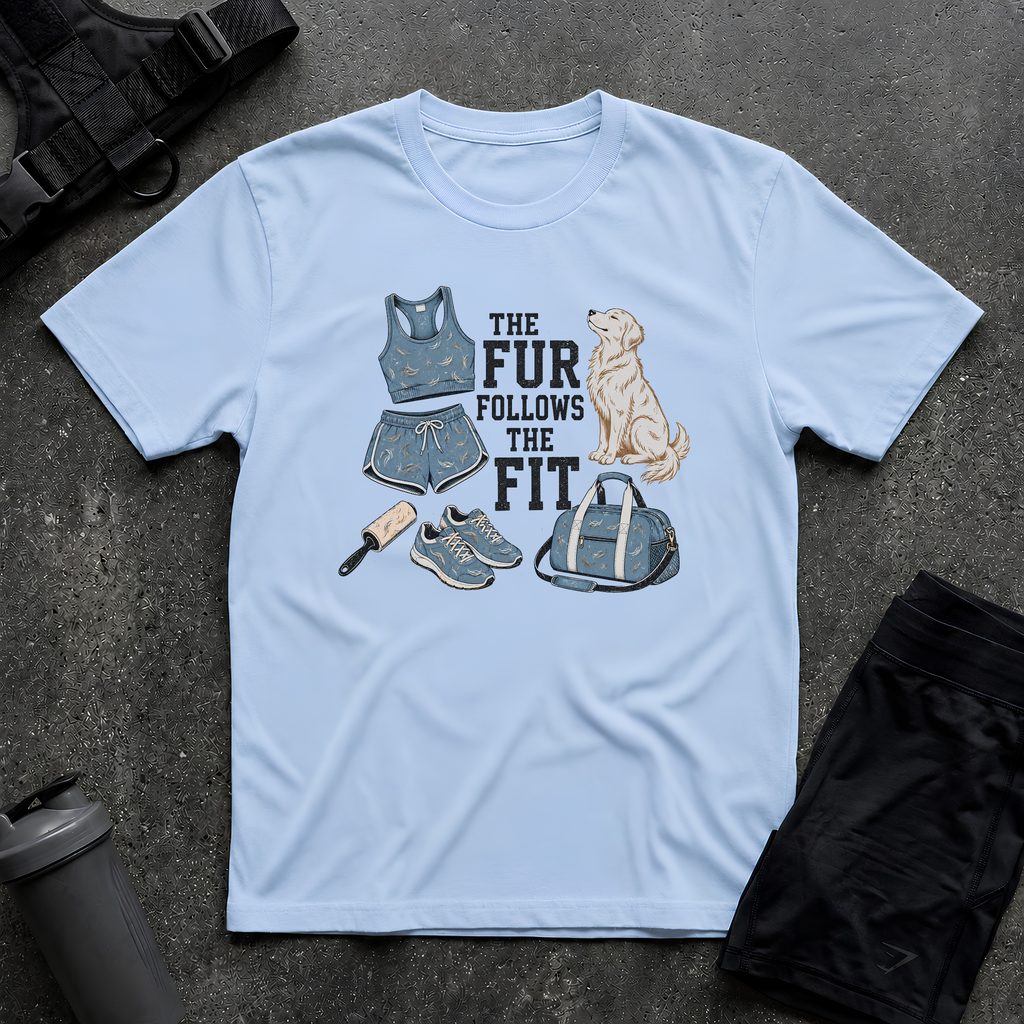 THE FUR FOLLOWS THE FIT T-SHIRT