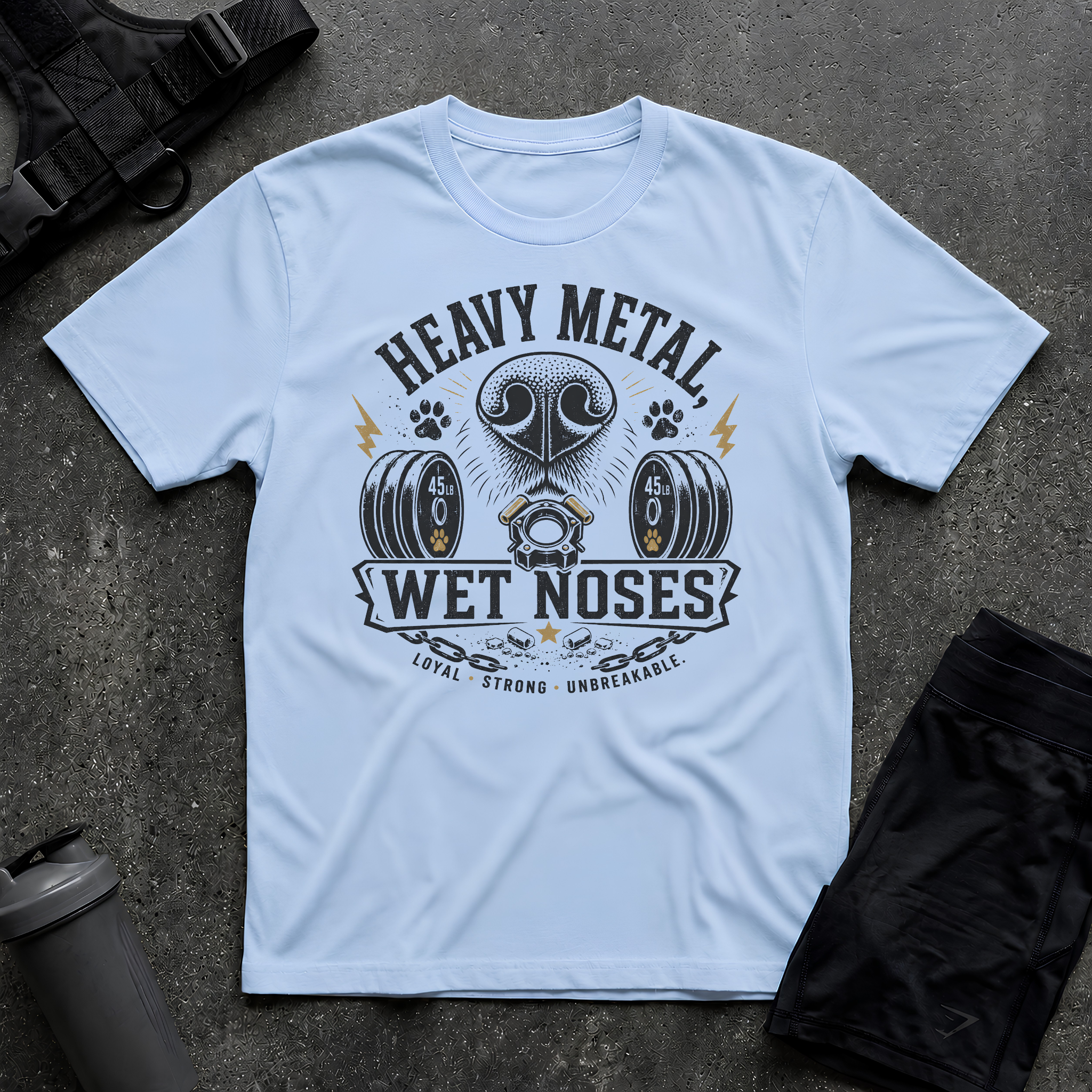 HEAVY METAL WET NOSES T-SHIRT