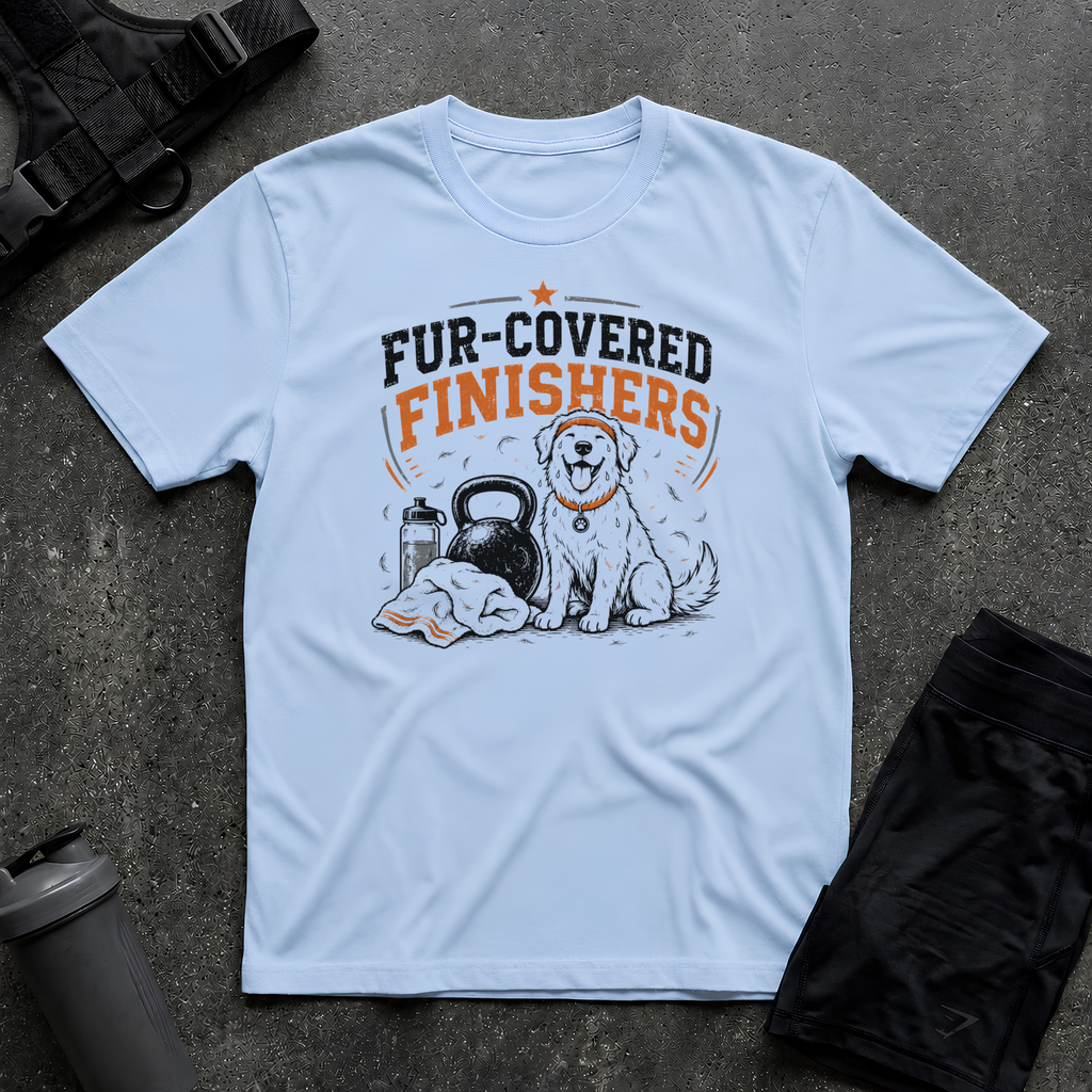 FUR COVERED FINISHERS T-SHIRT