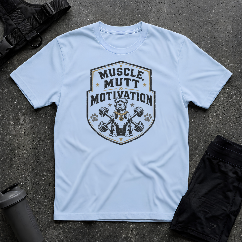 MUSCLE MUTT MOTIVATION T-SHIRT