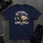 KETTLEBELLS & KENNEL CUDDLES T-SHIRT
