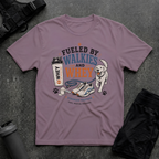 FUELED BY WALKIES AND WHEY T-SHIRT