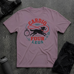 CARDIO HAS FOUR LEGS T-SHIRT