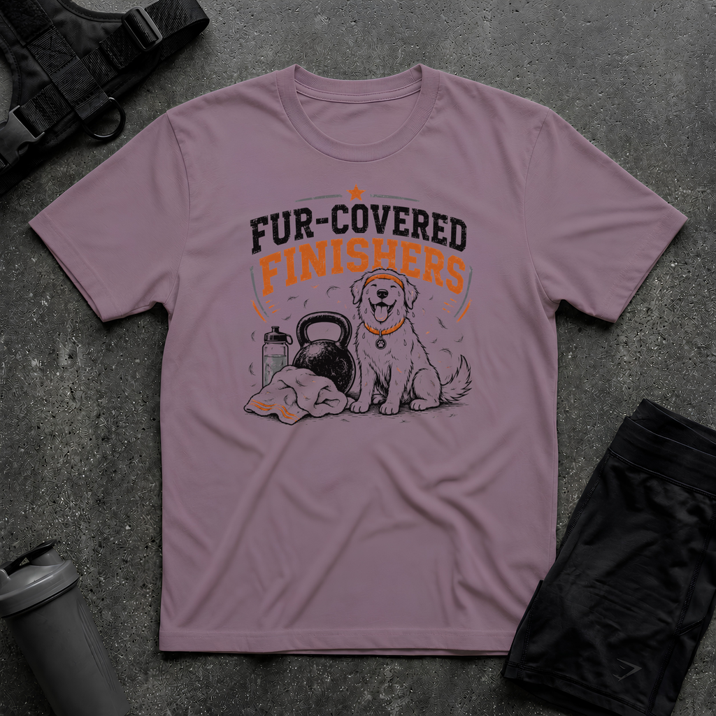 FUR COVERED FINISHERS T-SHIRT