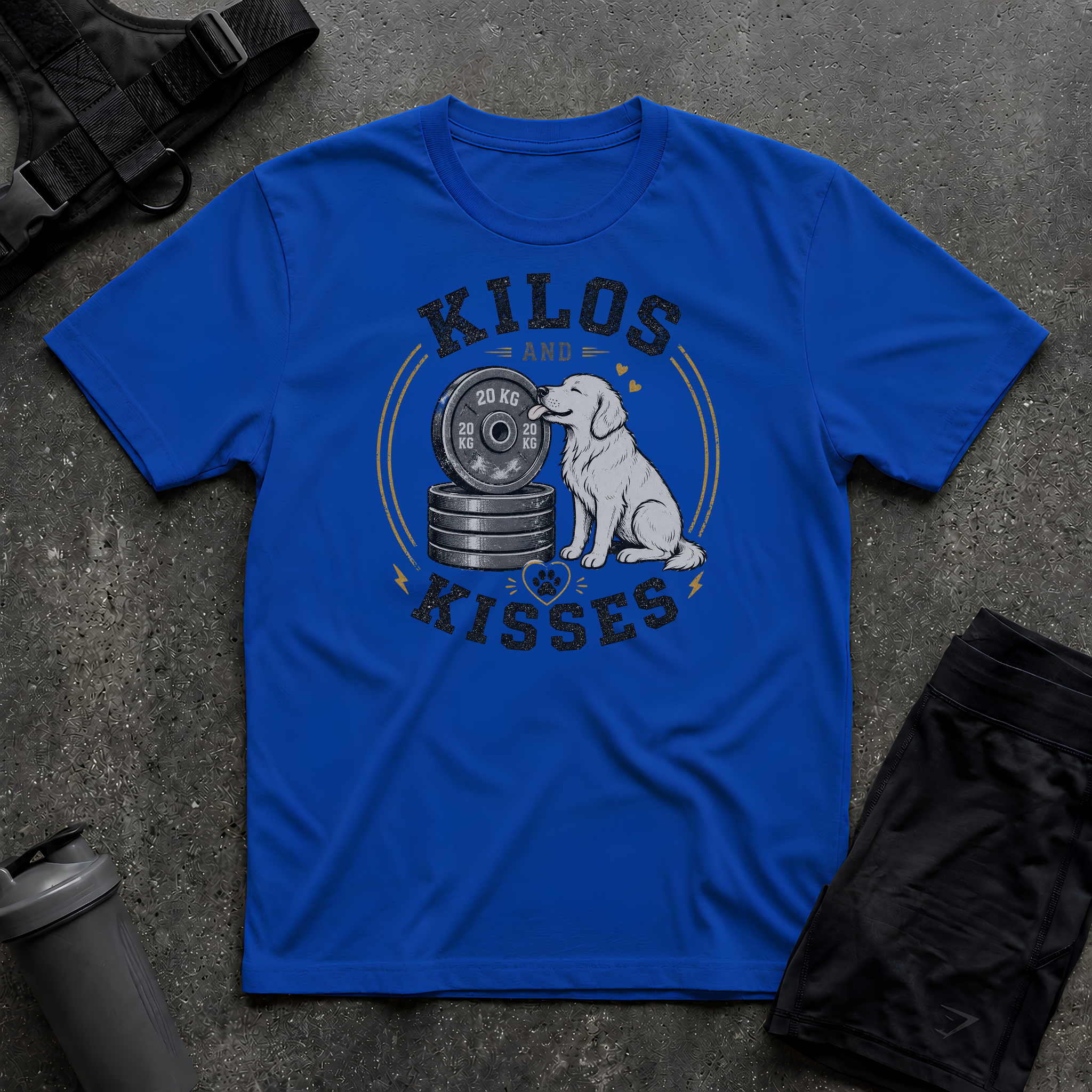 KILOS AND KISSES T-SHIRT