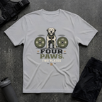 FOUR PAWS TWO PLATES 4 T-SHIRT