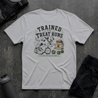 TRAINED FOR TREAT RUNS T-SHIRT