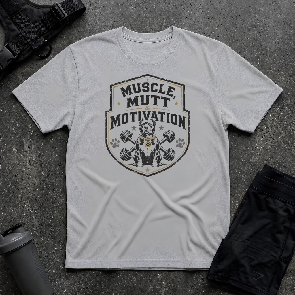 MUSCLE MUTT MOTIVATION T-SHIRT