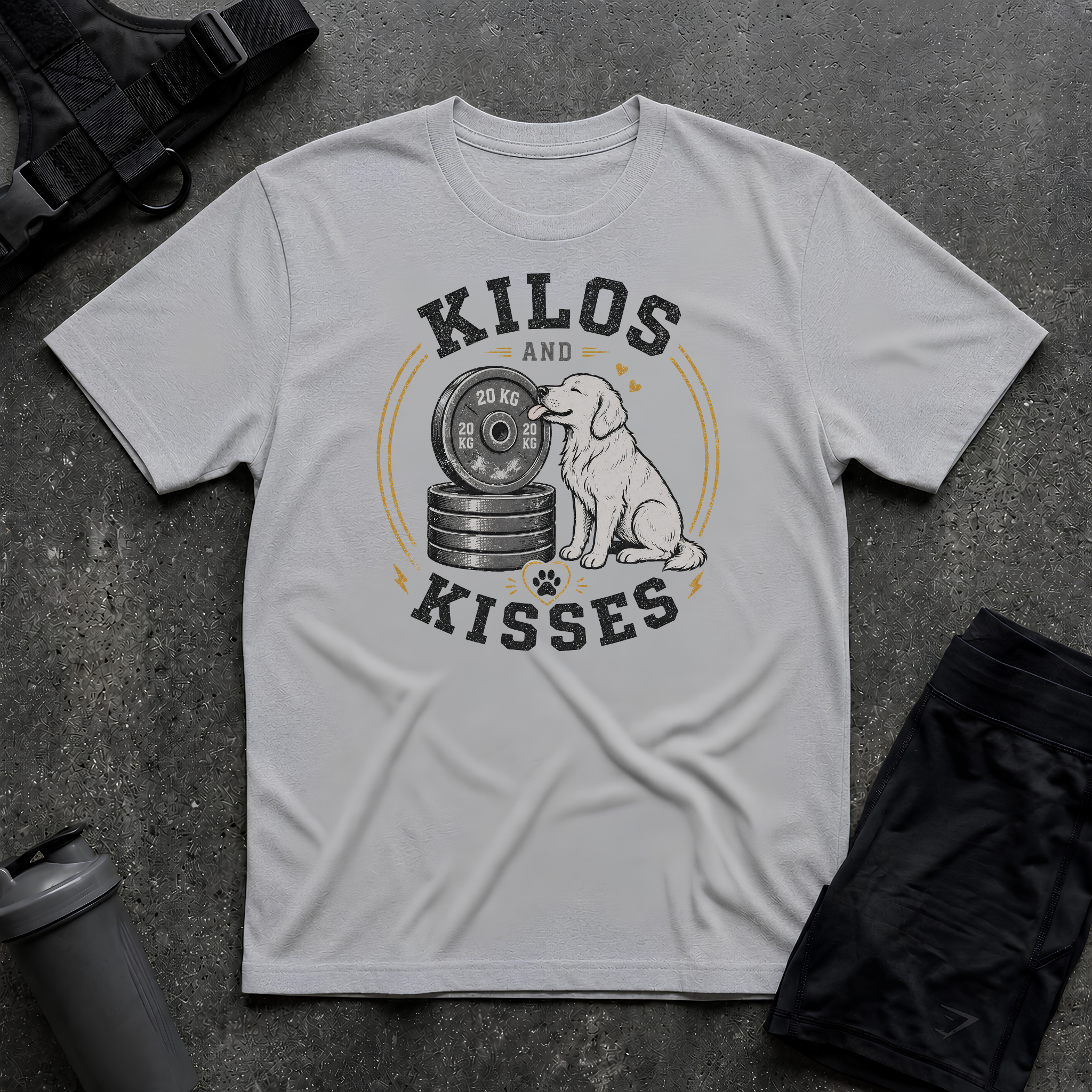 KILOS AND KISSES T-SHIRT
