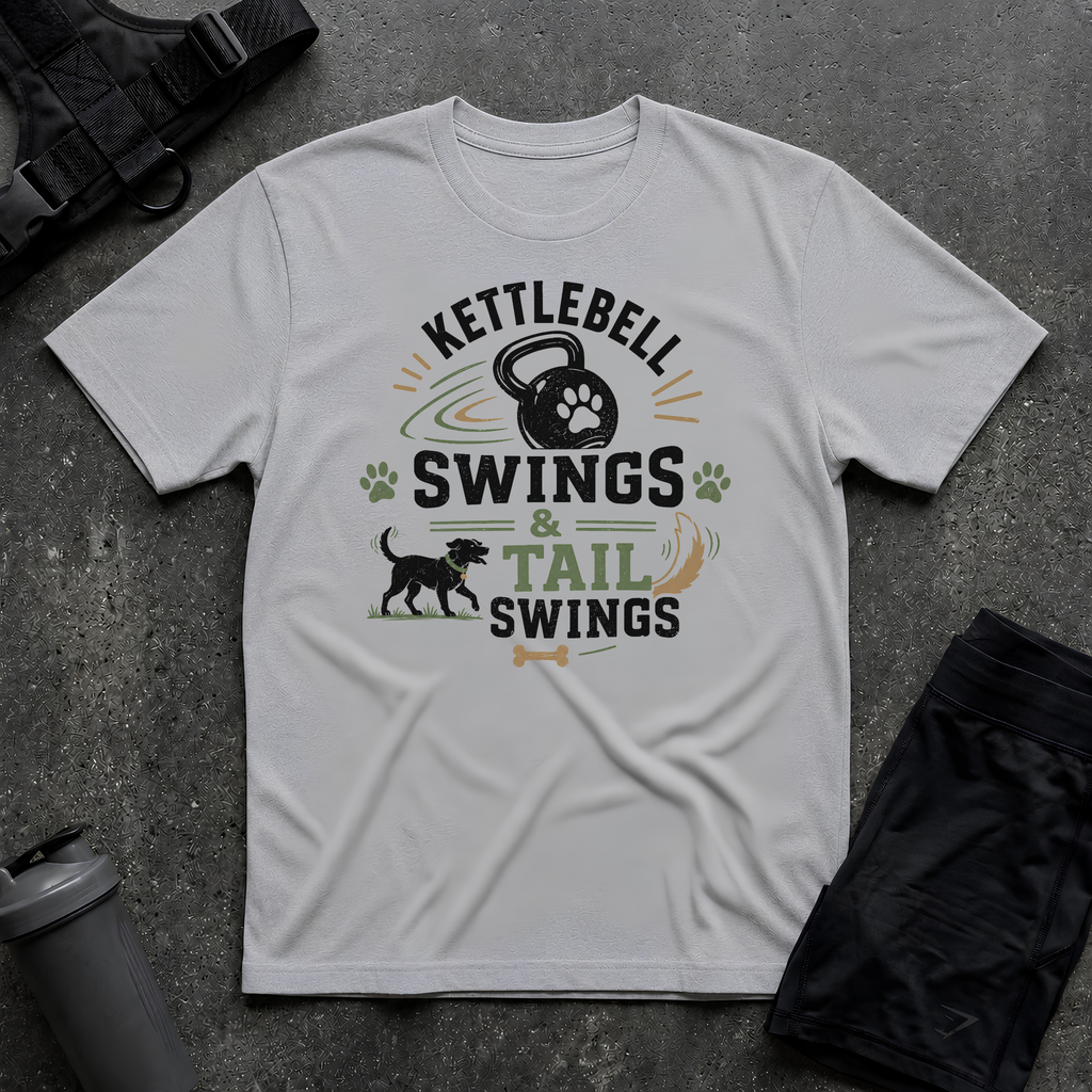KETTLEBELL SWINGS & TAIL SWINGS 2 T-SHIRT
