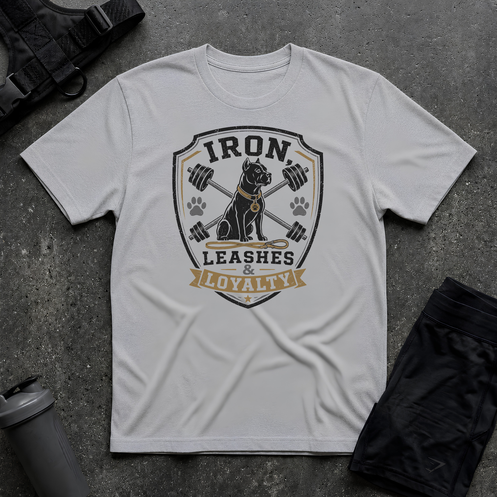IRON LEASHES & LOYALTY T-SHIRT