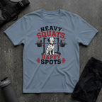 HEAVY SQUATS HAPPY SPOTS T-SHIRT