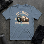 KETTLEBELLS & KENNEL CUDDLES T-SHIRT