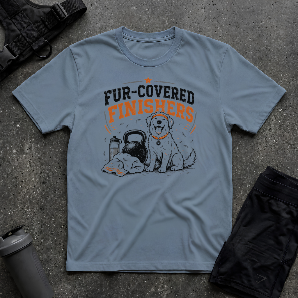 FUR COVERED FINISHERS T-SHIRT