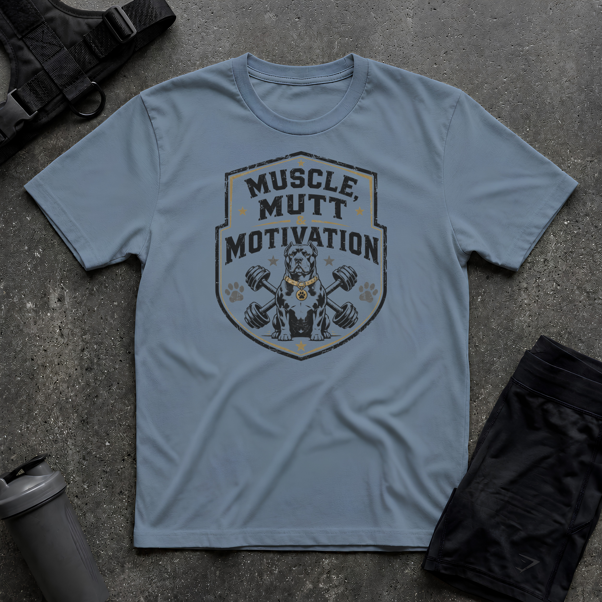 MUSCLE MUTT MOTIVATION T-SHIRT