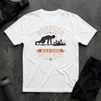 BURPEES BEFORE BELLY RUBS 2 T-SHIRT