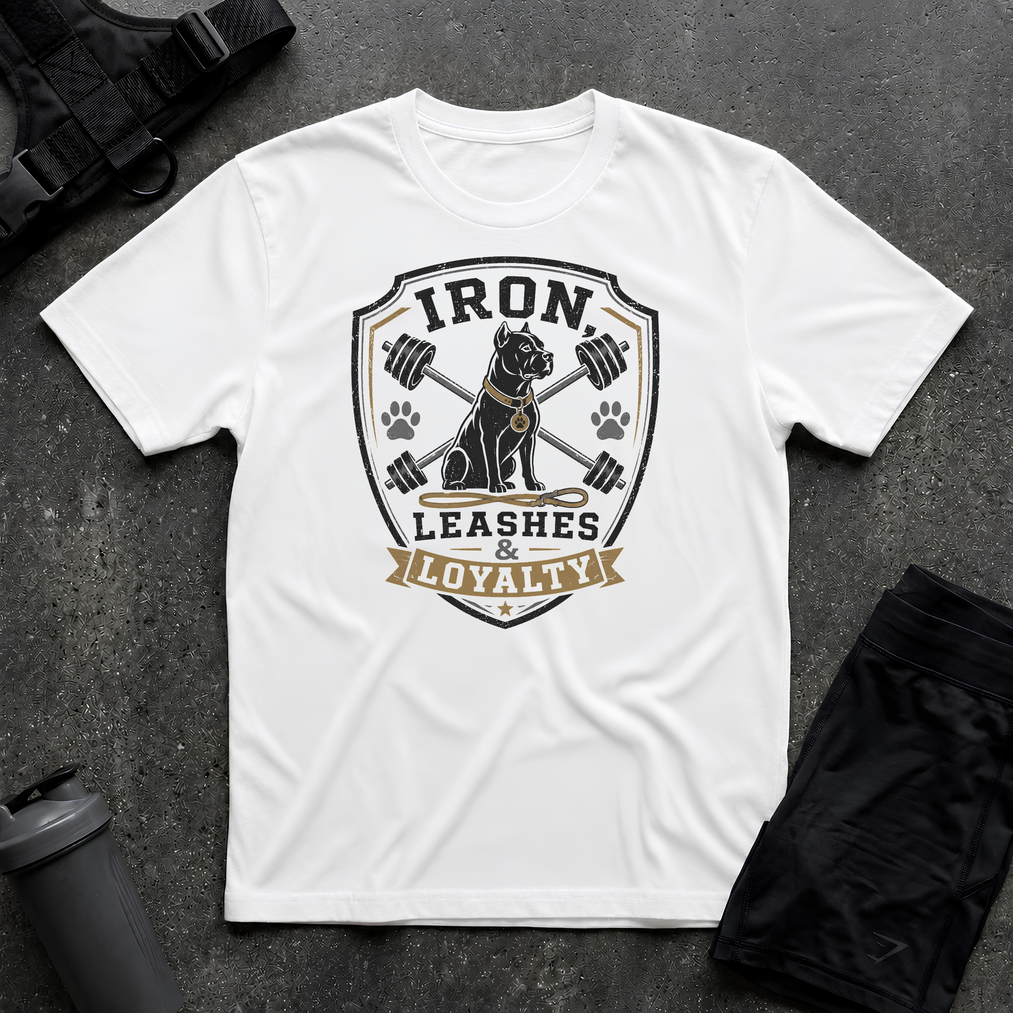 IRON LEASHES & LOYALTY T-SHIRT