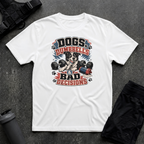DOG DUMBBELLS & BAD DECISIONS T-SHIRT