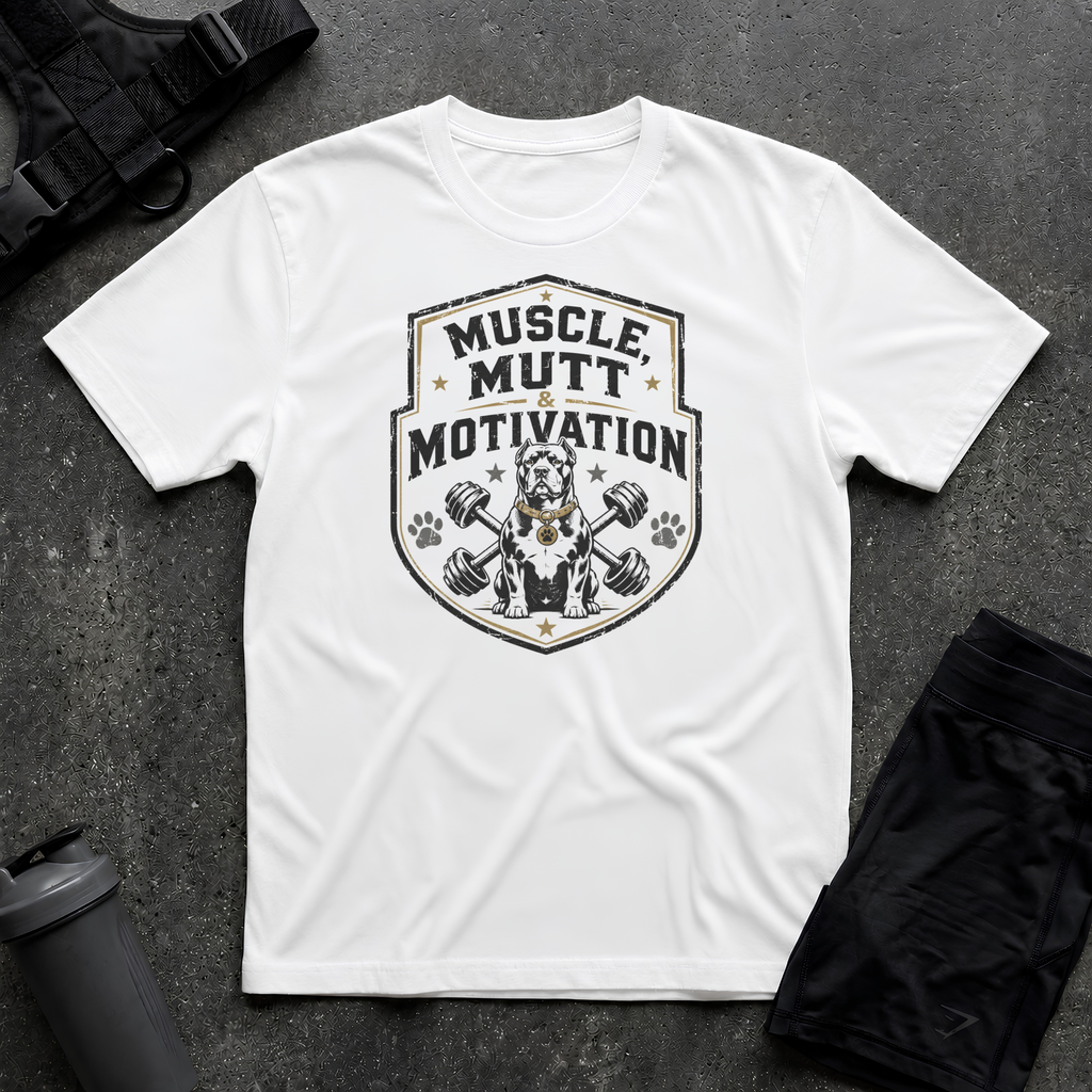 MUSCLE MUTT MOTIVATION T-SHIRT