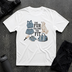 THE FUR FOLLOWS THE FIT T-SHIRT